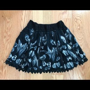 Vintage Free People Butterfly Skirt